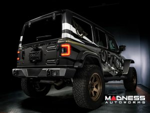 Jeep Wrangler JL Tail Lights - Flush Mount -LED - Red Lens